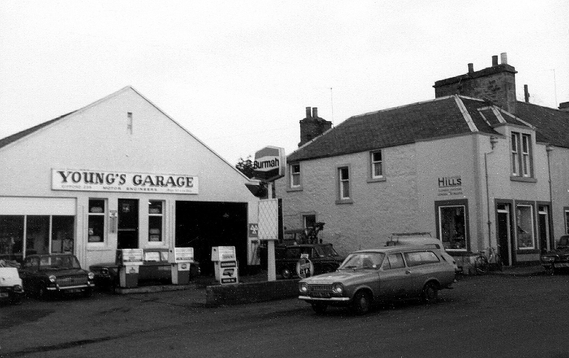 Young's Garage, Gifford, 1980s