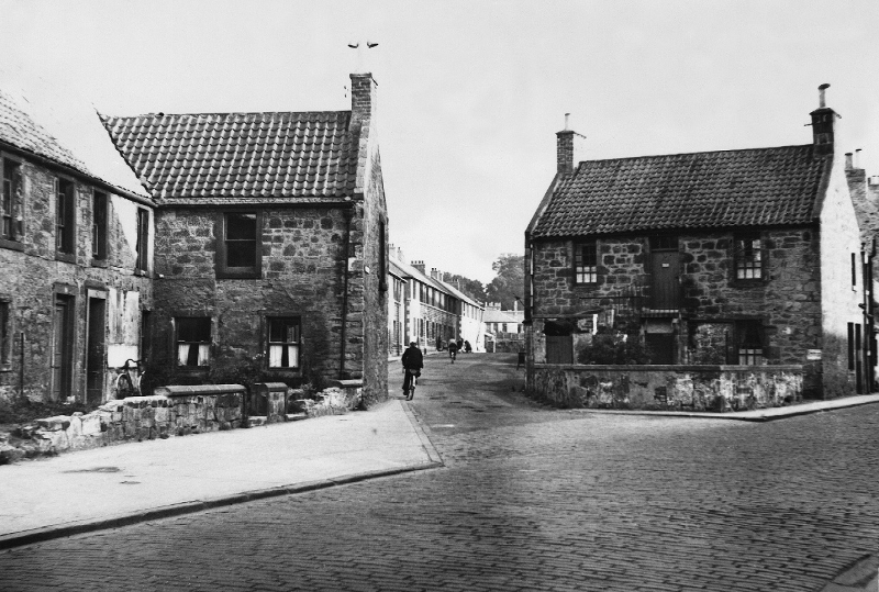 Felton Green Lane, Newbigging, pictured early 1950s