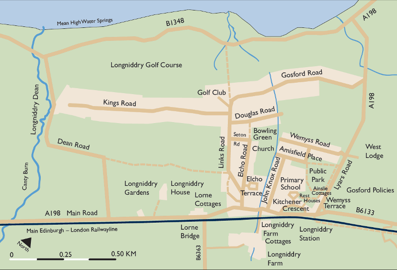 Housing Expansion: Longniddry late 1950s