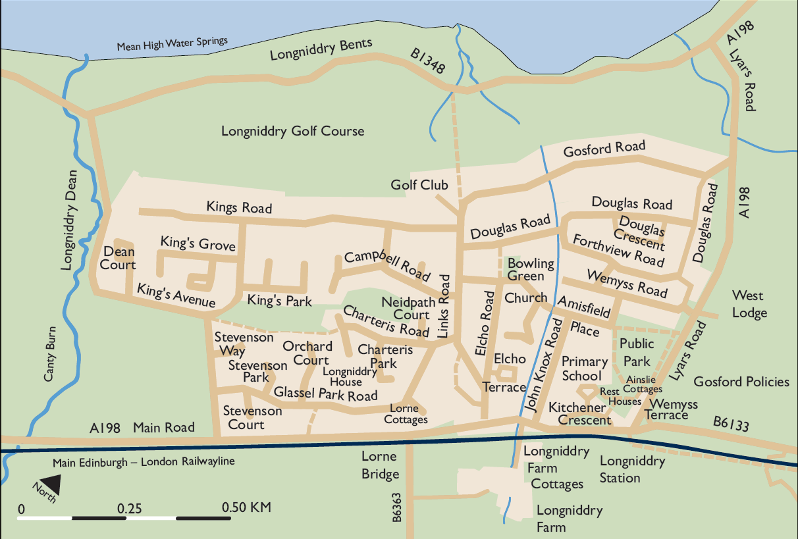 Housing Expansion: Longniddry early 1970s