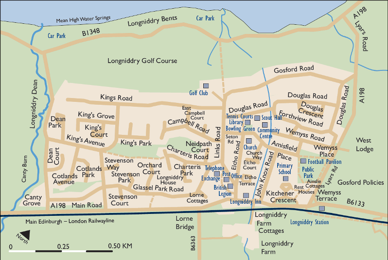 Housing Expansion: Longniddry late 1990s